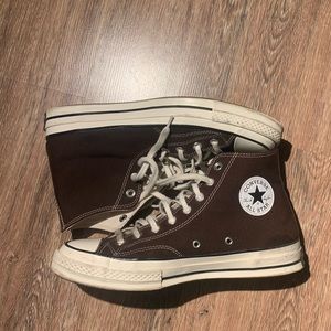 Mocha converse 70 high tops